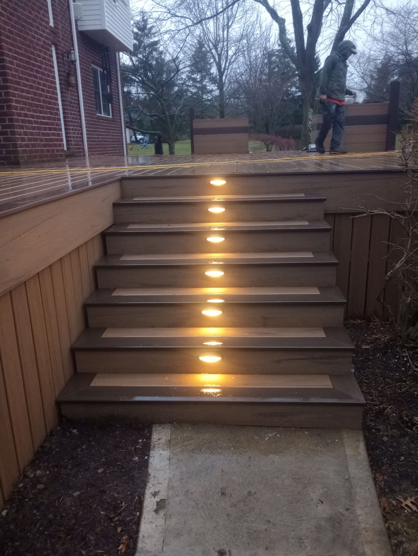 Gallery photos for Timbertech Deck and Lighting Project: Image #1