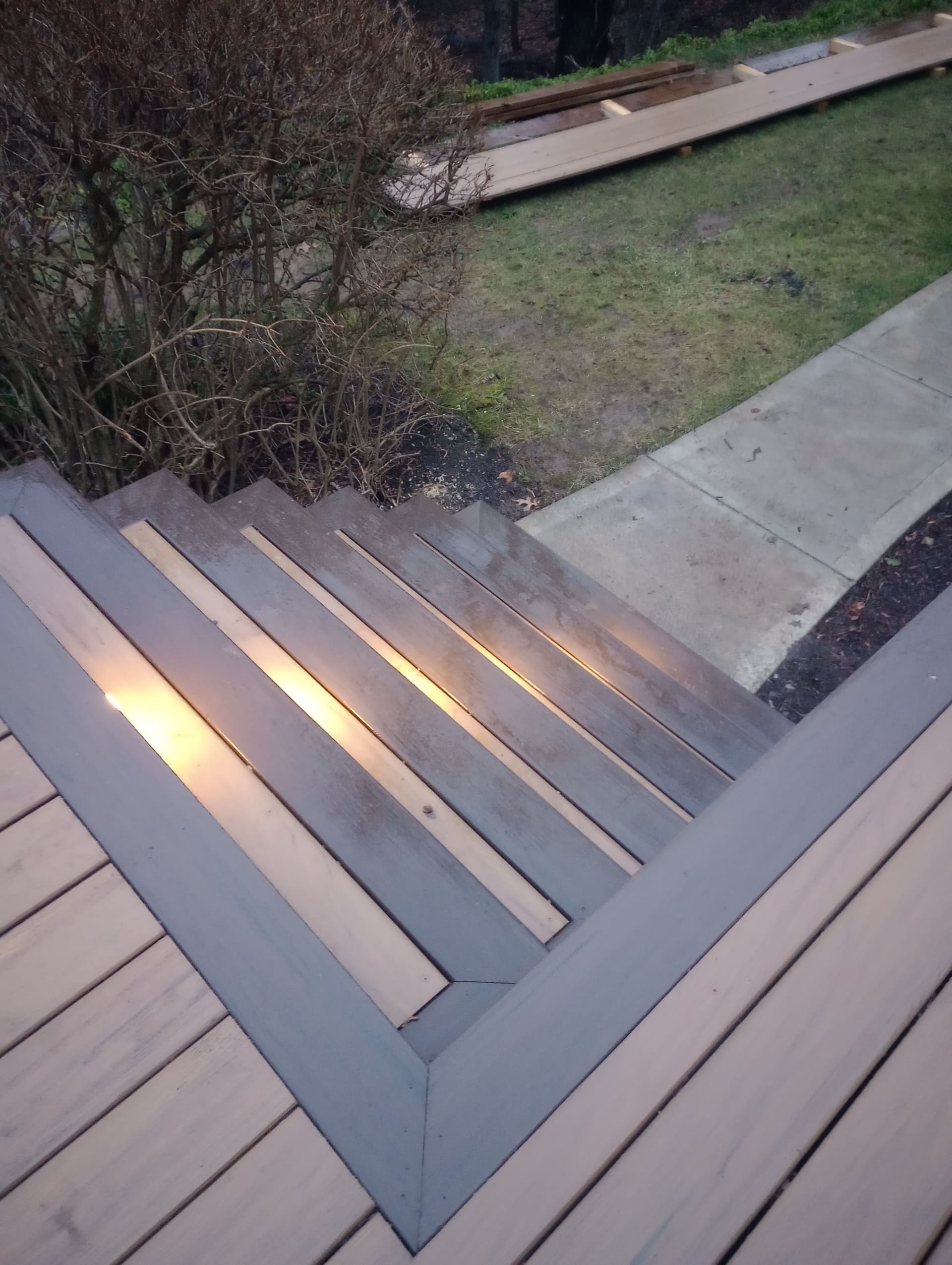 Gallery photos for Timbertech Deck and Lighting Project: Image #7