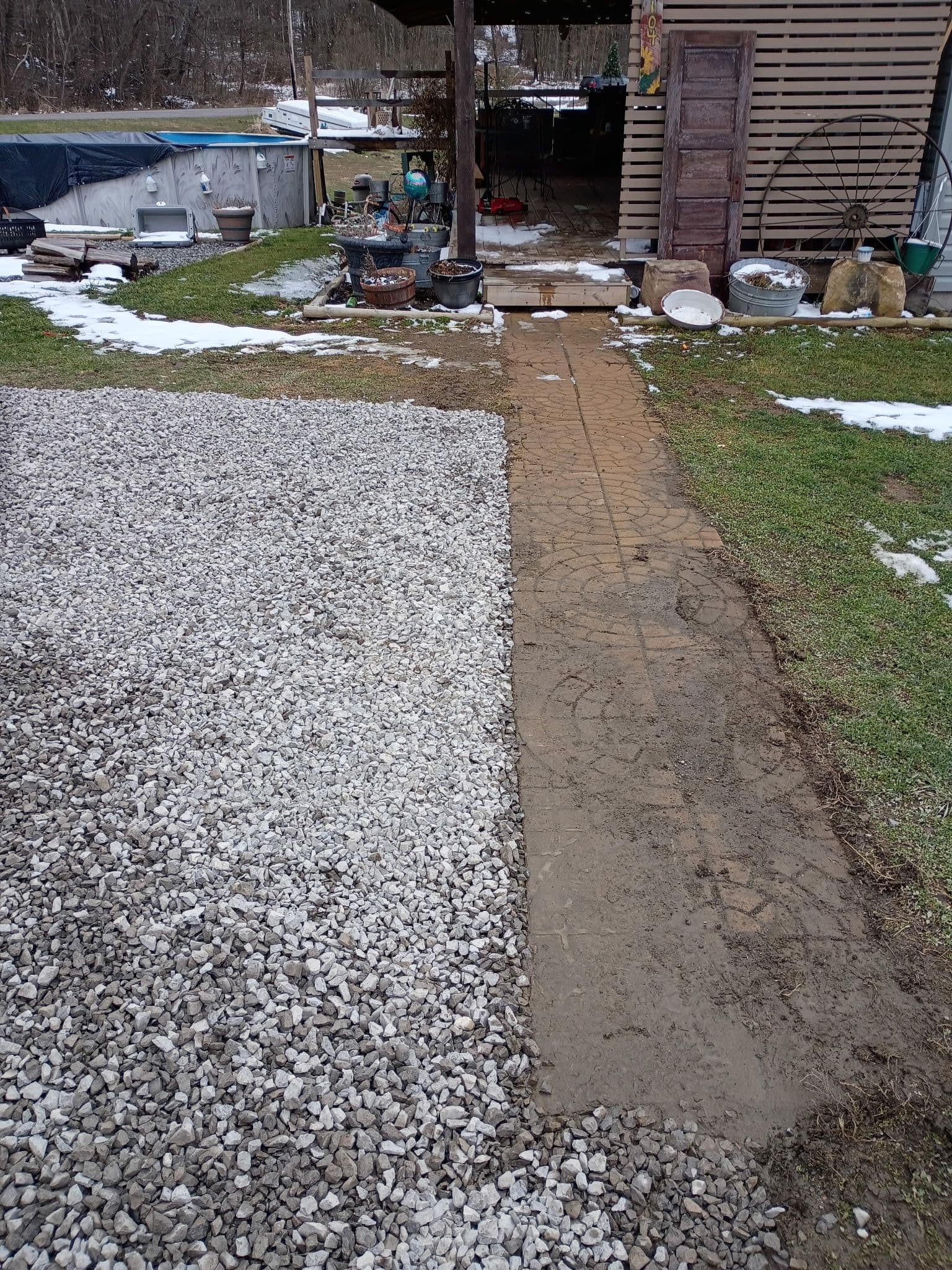 Gallery photos for Creating a Clean, Solid Path with 2B Limestone: Image #3