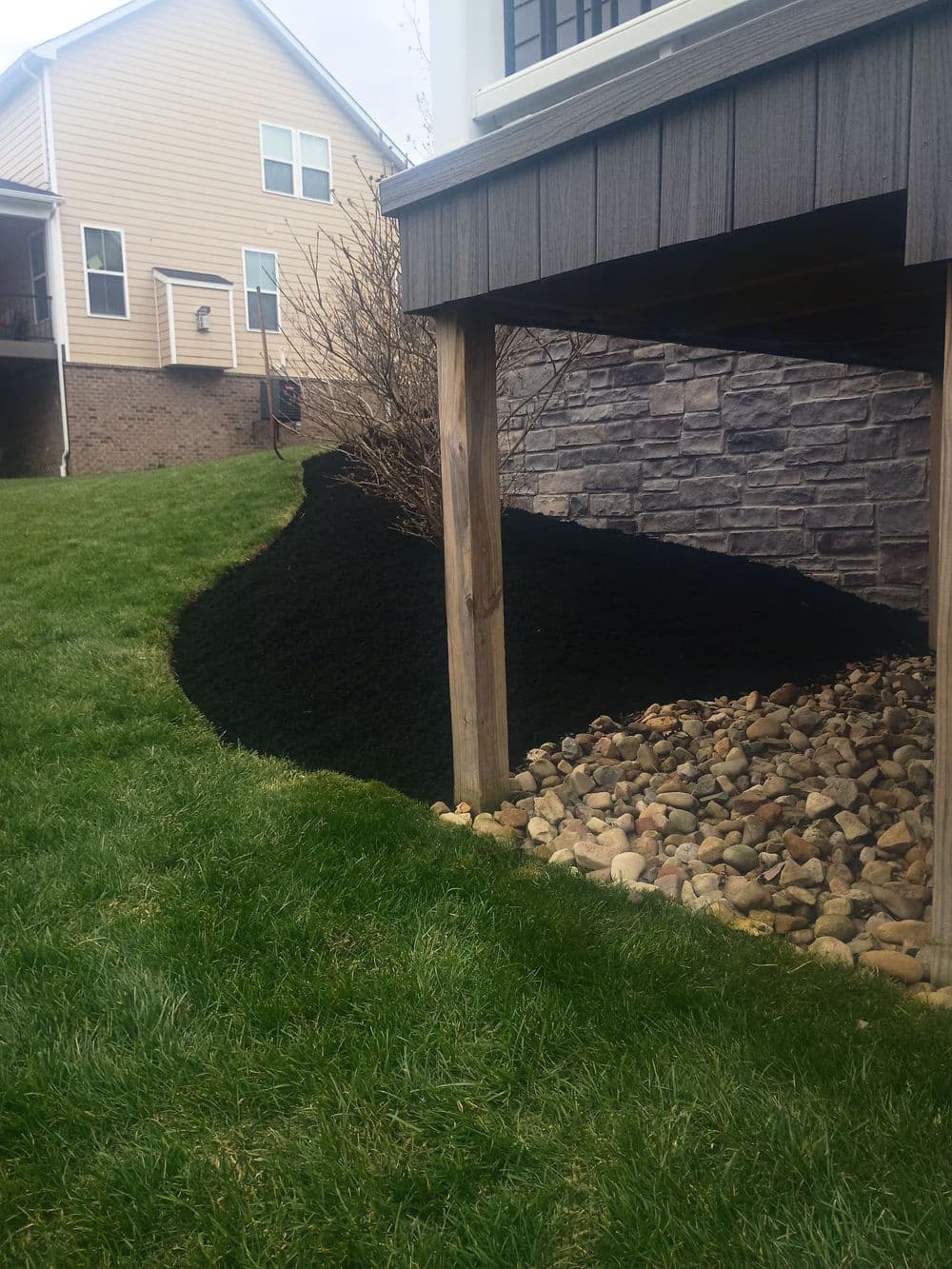 Project Black Mulch Landscaping That Makes Your Whole Yard Pop image